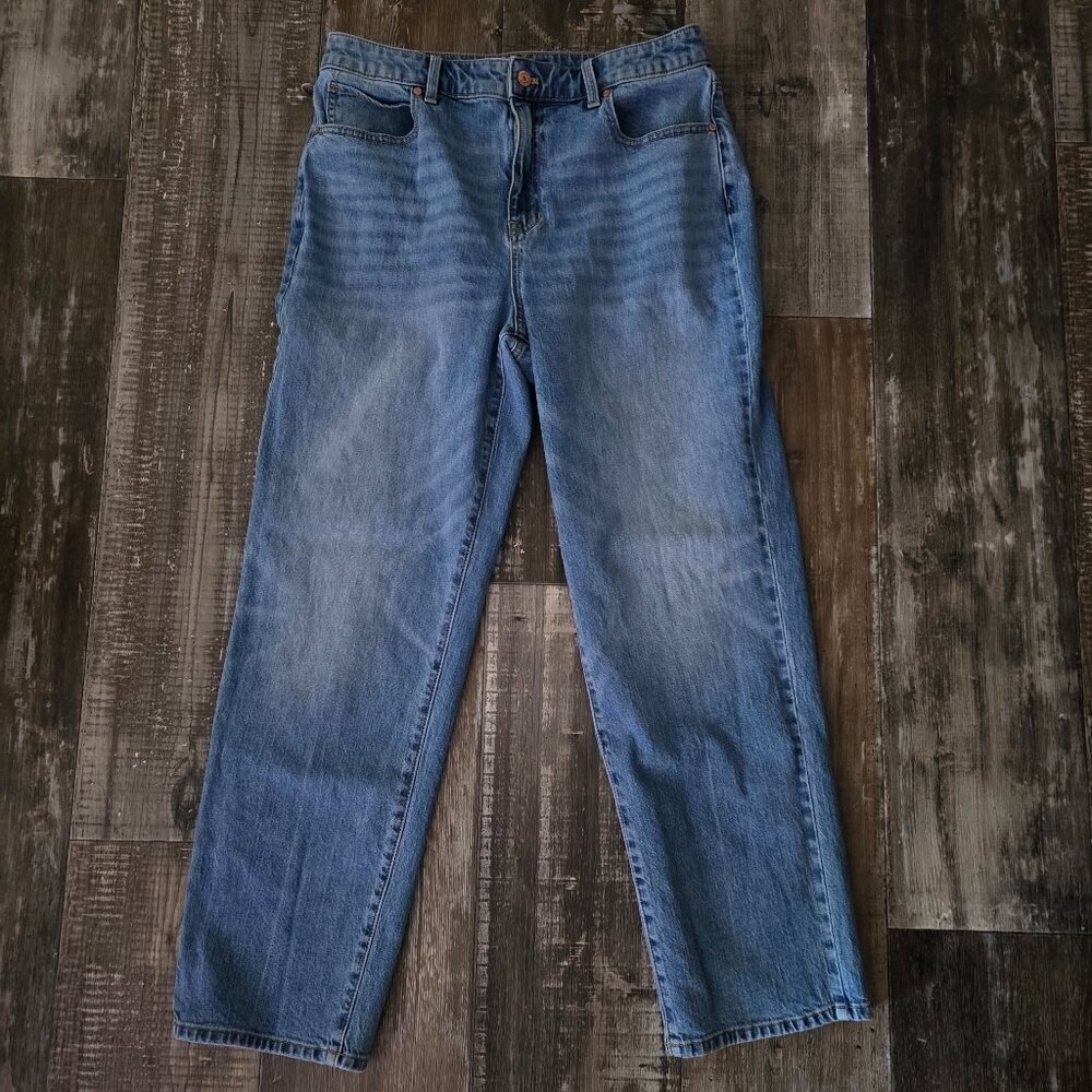 Talbots High Waist Relaxed Blue Jeans Women's size 12